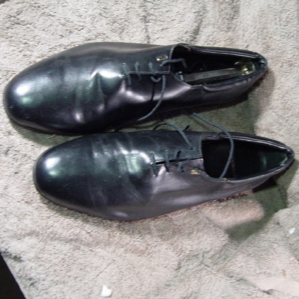 Stacy Adams Classy Tuxedo Dress Formal Shoes Oxfords Size 10.5M Black narrow